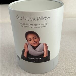 OSTRICHPILLOW Go Neck Pillow, Blue Reef, New open box